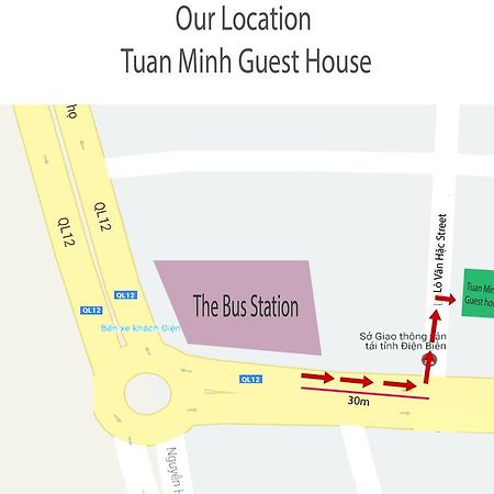 Tuan Minh Guest House Dien Bien Phu Bagian luar foto