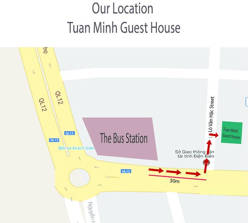 Tuan Minh Guest House Dien Bien Phu Bagian luar foto